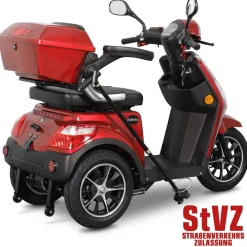 Rolektro E-Trike 25, V.2 in Rot Sale