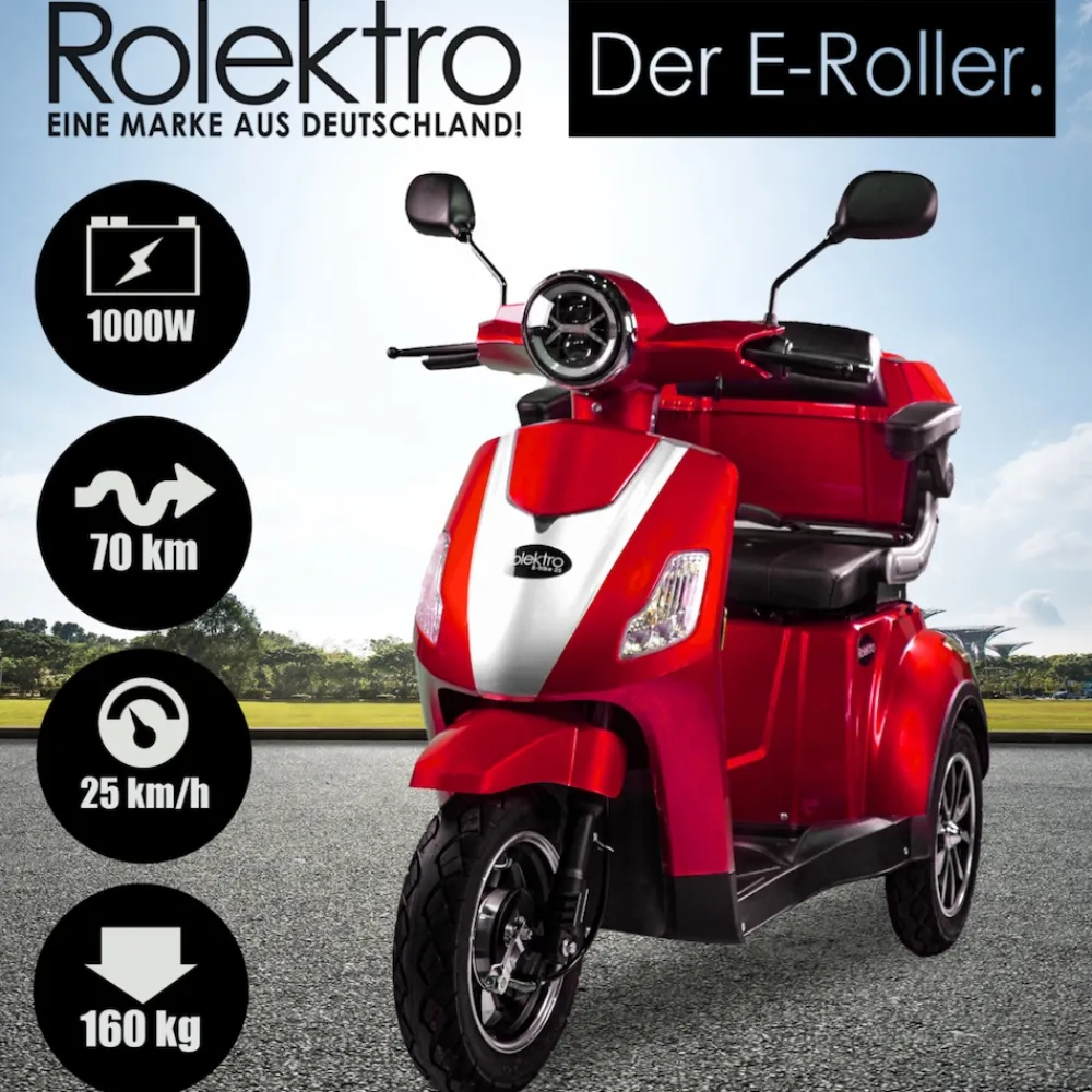Rolektro E-Trike 25, V.3, Rot Sale