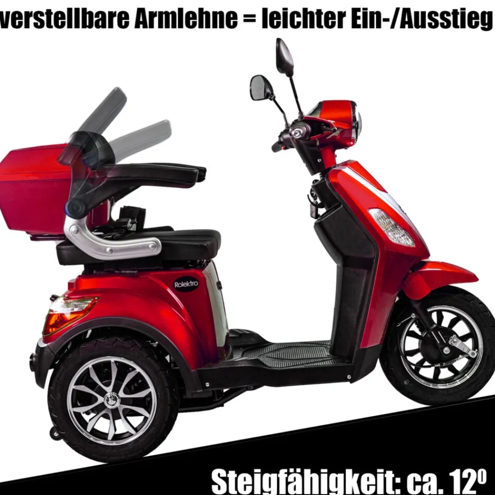 Rolektro E-Trike 25, V.3, Rot Sale