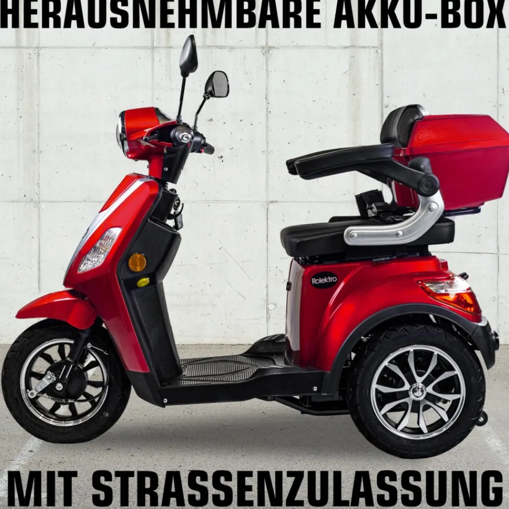 Rolektro E-Trike 25, V.3, Rot Sale