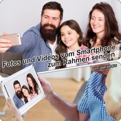 Rollei Smart Frame WiFi 109 Acrylic Digitaler Bilderrahmen Best