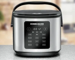 Rommelsbacher MRK 950 Multi Reiskocher (5 Liter, 860 W, Warmhaltefunktion, Antihaftbeschichtung (PFAS-frei), 12 Programme)
