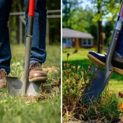 ® Radius Garden Wurzelschaufel mit Stiel Rundkopfschaufel ^ Root Slayer Outlet