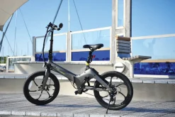 E-Faltrad F11 Pro MagPuma, IF Design Gewinner, E-Klapprad dunkelgrau ^ Sachsenrad Best