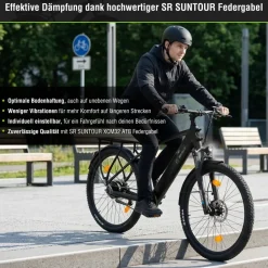 E-Trekking Bike R8R Flex III für On- und Offroad schwarz ^ Sachsenrad Discount