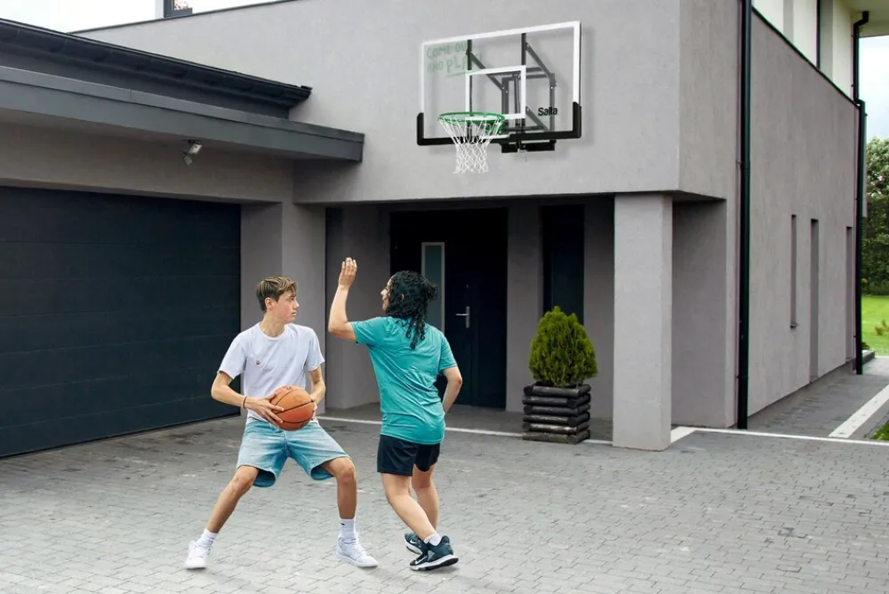 salta Guard Basketballbrett mit Korb 143x88x120 cm Best