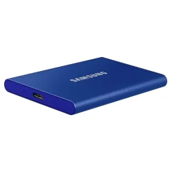 Portable SSD T7 USB 3.2 Gen 2 - 2 TB Blau Externe SSD-Festplatte ^ Samsung
