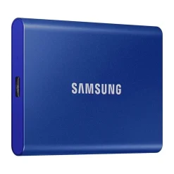 Portable SSD T7 USB 3.2 Gen 2 - 2 TB Blau Externe SSD-Festplatte ^ Samsung