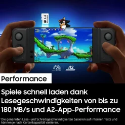 Samsung Sonic the Hedgehog™ microSDXC™ UHS-I Speicherkarte 128 GB New