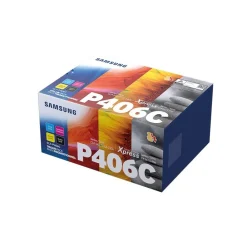 SU375A (CLT-P406C) C/Y/M/BK 4 Pack Toner ^ Samsung