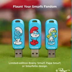 Die Schlümpfe USB-Flash-Laufwerk - 64GB USB-Stick ^ SanDisk Online