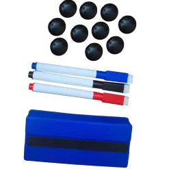 MCW Schaukasten -Q50, Magnettafel Whiteboard Memoboard Pinnwand, Aluminium abschließbar inkl. Zubehör 66x47x9cm Discount