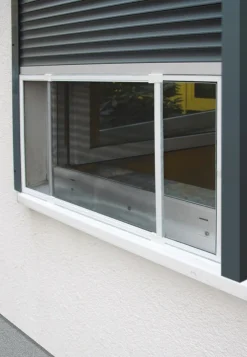 Schellenberg Insektenschutz-Schiebefenster 50 x 75-142 cm, weiß New