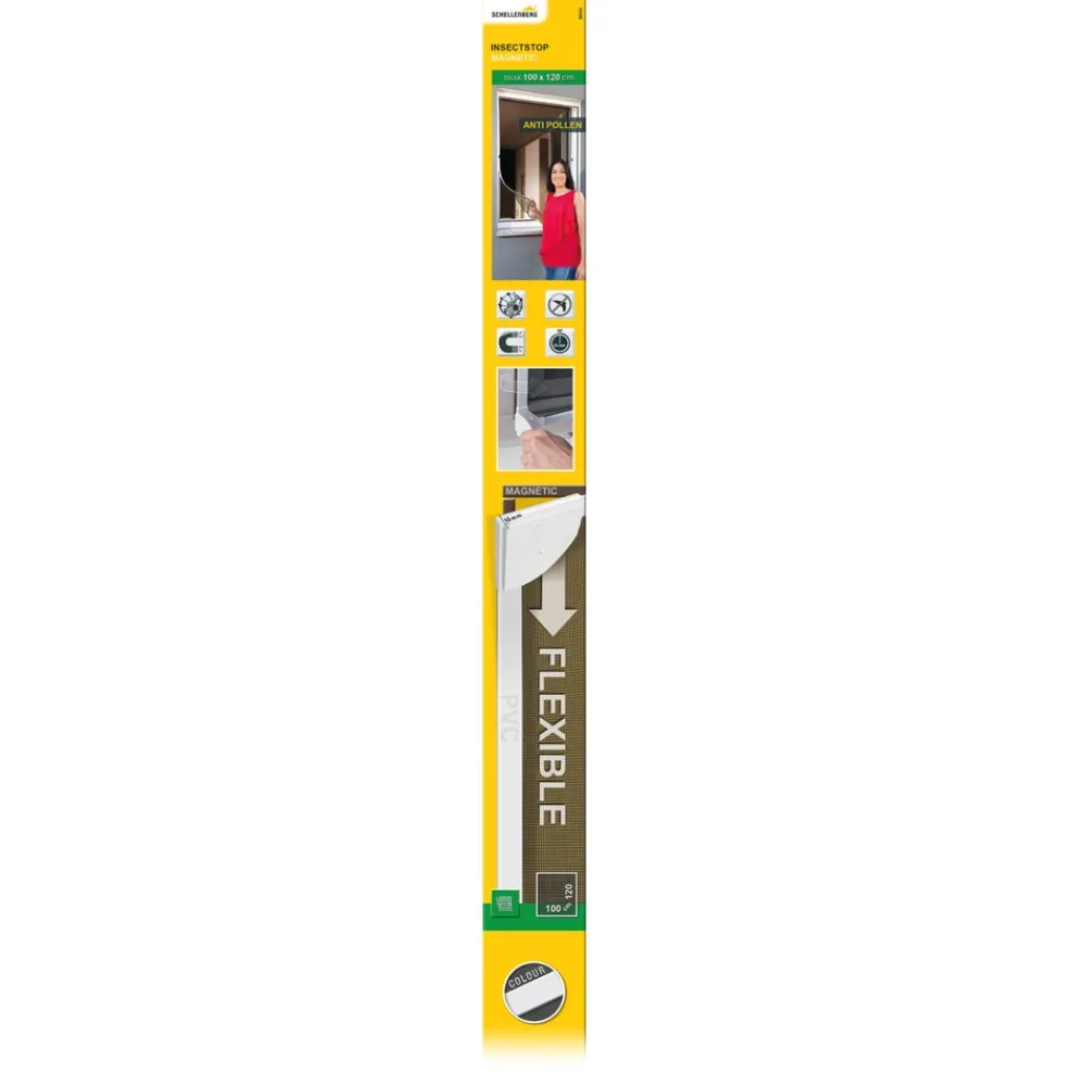 50743 Insektenschutz-Magnetrahmen, 100 x 120 cm ^ Schellenberg Clearance