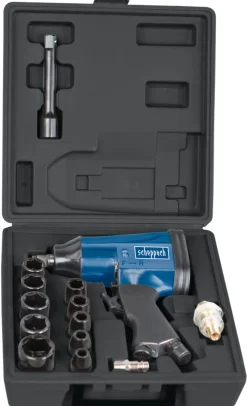 Druckluft Schlagschrauber-Set ^ Scheppach