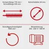 Elektro-Heckenschere EHT610 ^ Scheppach Online