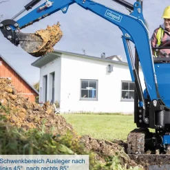 Scheppach Minibagger EXC1400 ^ Scheppach Garten