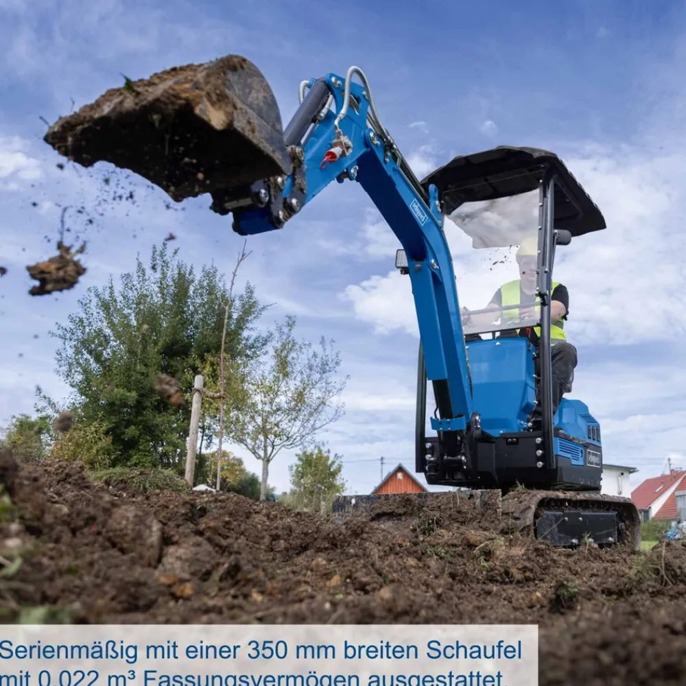 Scheppach Minibagger EXC1400 ^ Scheppach Garten