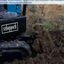 Mini-Bagger EXC815 inkl. umfangreichen Zubehör ^ Scheppach Discount