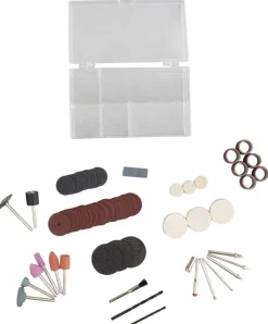 Scheppach Werkzeug-Set für Dekupiersäge DECO-FLEX, 65-teilig im Kunststoffkoffer Outlet