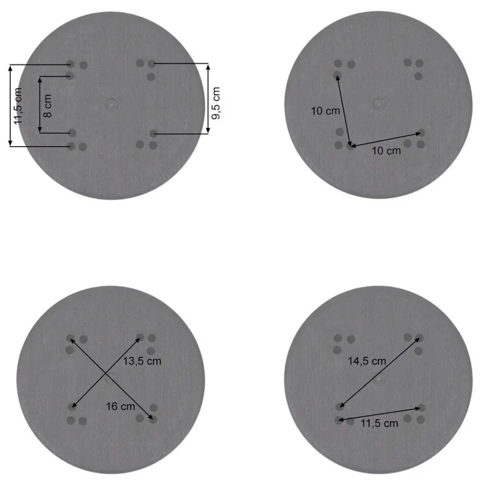 Schirmständer XXL -F54, Ampelschirmständer Marktschirmständer, rollbar befüllbar 180kg universell passend ^ MCW Clearance