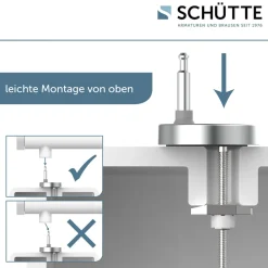 Schütte Duroplast WC Sitz WHITE mit Absenkautomatik und Schnellverschluss