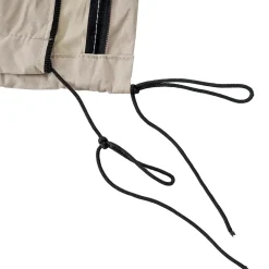 Schutzhülle 370cm für 5x5m XXL-Marktschirm -D20, Abdeckhülle Cover mit Reißverschluss ~ creme ^ MCW Online