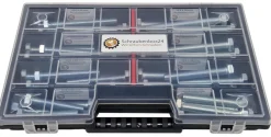 Schraubenbox24 Sechskantschrauben Sortiment M10 // 60mm-100mm 40 tlg Schraubenbox DIN 933/ISO4017 Vollgewindeschrauben Maschinenschrauben Gewindeschrauben Sechskantschrauben Clearance