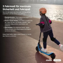 Segway Ninebot C2 Lite Kinder E-Scooter Hot