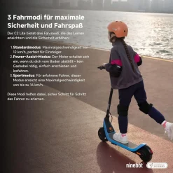 Segway Ninebot C2 Lite Kinder E-Scooter Hot