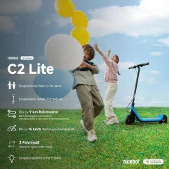 Segway Ninebot C2 Lite Kinder E-Scooter Hot