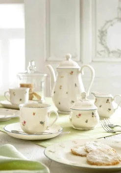 Seltmann Weiden Kaffeekanne Marieluise Elfenbein Streublume 1,30 l bunt Clearance