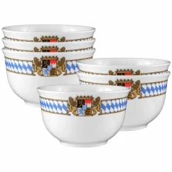 Seltmann Weiden Müslischalen Compact Bayern ø 12,7 cm 6er Set bunt Sale