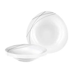 Suppenteller Trio Highline ø 23,6 cm 6er Set ^ Seltmann Weiden
