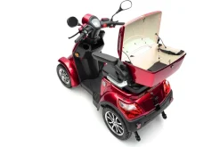 ECONELO Seniorenmobil P4000, Lithium-Akku, 25 km/h, 1000 Watt, Rot Best
