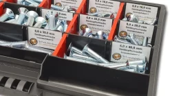 Senkkopfschrauben Sortiment M6-M8 // 10mm-70mm 160 tlg. Schraubenbox DIN 7991/ISO 10642 Bolzen Vollgewindeschrauben Maschinenschrauben Gewindeschrauben Senkkopfschrauben ^ Schraubenbox24 New