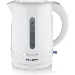 Severin WK 4325 Wasserkocher (1,7 Liter, 2200 W, Kunststoff, weiß, kabellos, Kontrollleuchte) Outlet