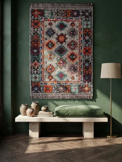 Shaggy-Teppich Erdtöne Bunt 133 x 190 cm - TAFRAUT | ^ KADIMA DESIGN Clearance