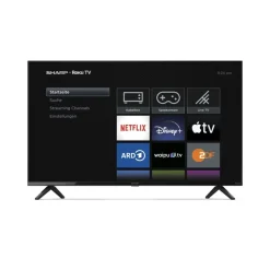 Sharp 40GD2225E – 40 Zoll Fernseher (101 cm) Full HD Roku TV– HDR10, Dreifach-Tuner DVB-T2/C/S2, 3x HDMI, USB, WLAN Sale