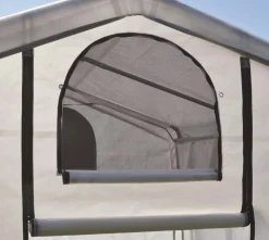 ShelterLogic Foliengewächshaus 4,32 m² weiß 240x180 cm ^ Shelter Logic Outlet
