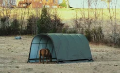 ShelterLogic Weidezelt Run-In-Shed 24,4m² ^ Shelter Logic Best