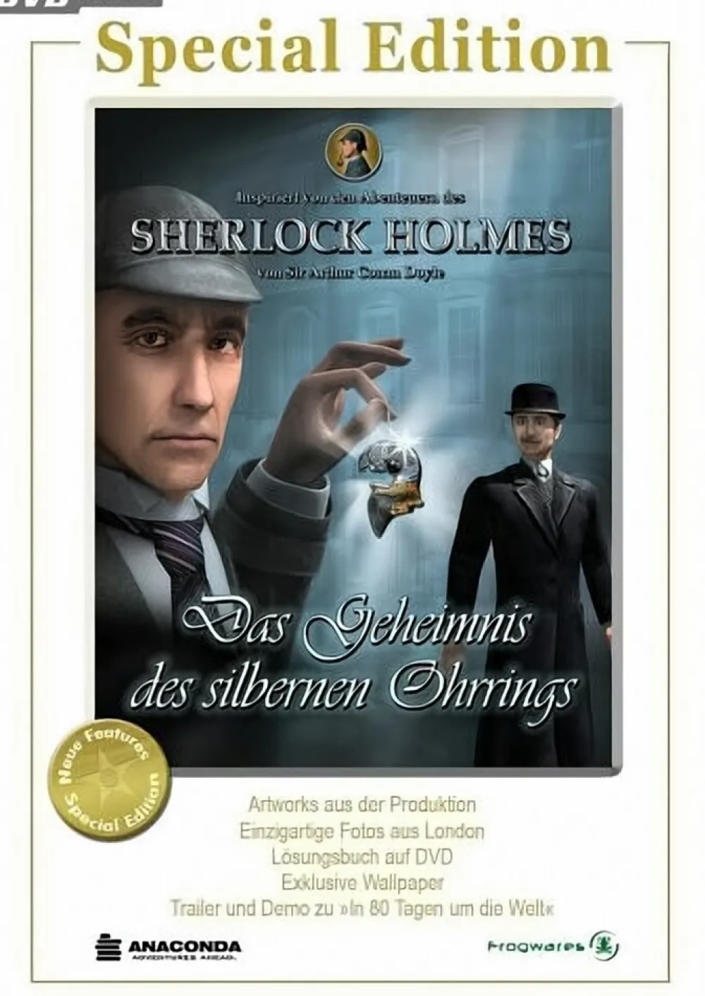 dtp entertainment AG Sherlock Holmes: Der silberne Ohrring - Special Edition (DVD-ROM) Best