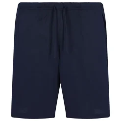 hajo Shorty Preiu Cotton Herren Pyjaa Blau New