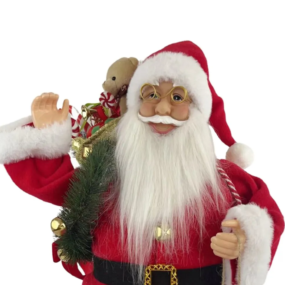 SHX Animierter Weihnachtsmann mit Sack CD2402 Discount