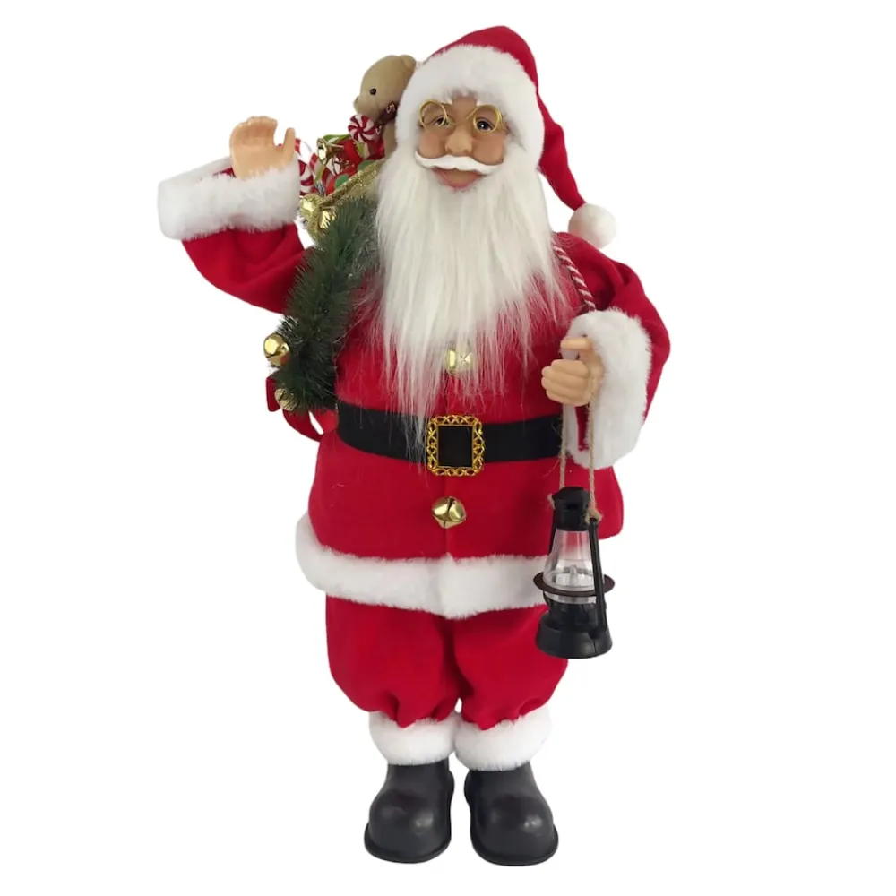 SHX Animierter Weihnachtsmann mit Sack CD2402 Discount