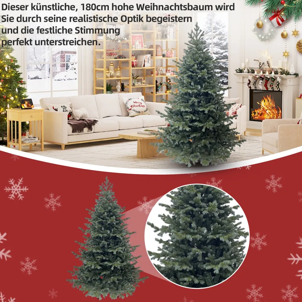 SHX Künstlicher Weihnachtsbaum 180 cm CT180CM Clearance