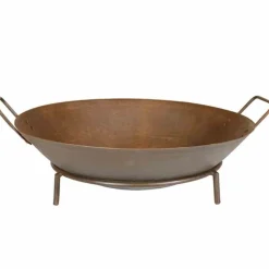 Feuerschale Rusty Ø 48 cm Gusseisen , mit Griffen ^ Siena Garden Clearance