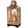 Holz Laterne Winterwald ^ Sigro Outlet