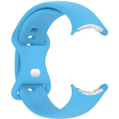 Wigento Silikon für Google Pixel Watch 4 / 3 45mm Butterfly-Schnalle H- Blau Discount