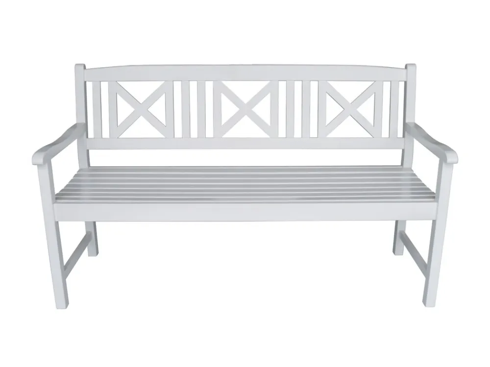 3-Sitzer Gartenbank aus Akazienholz, ca. 150 x 61 x 89 cm - ^ Prestige Home Living Outdoor Clearance